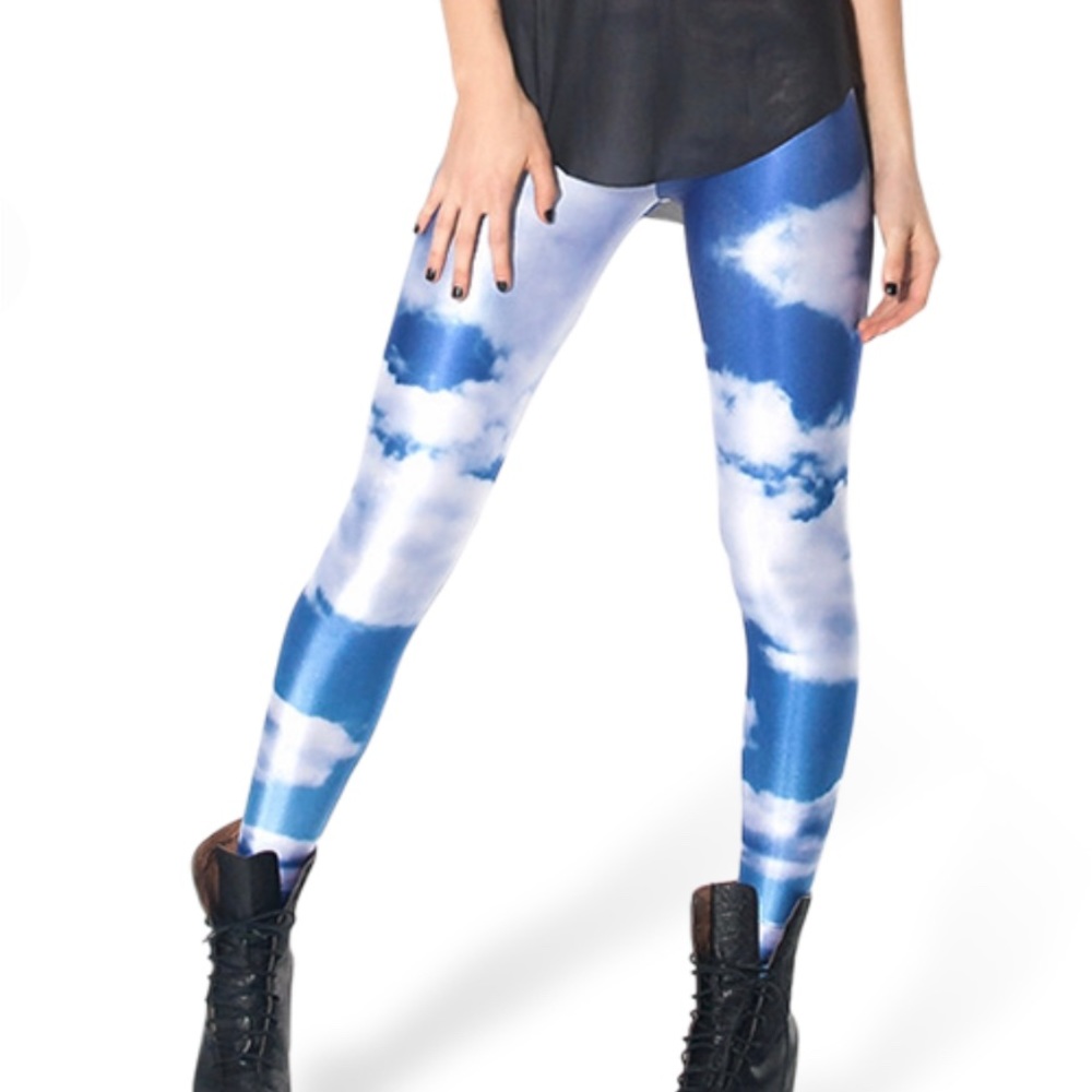 Black milk clothing, original cloud leggings, M